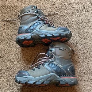 Irish Setter Brown, Gray & Orange Trail-Ready Hiking Boots
